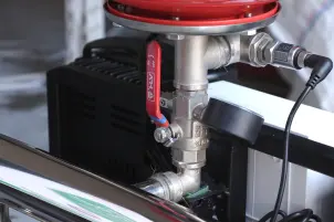 Станція підвищення тиску 2×1.1кВт Hmax 48м Qmax 120л/хв нерж 8л + частотне регулювання LEO 3.0 (2ECHm4-50-2AVF-1.1M-8) №7