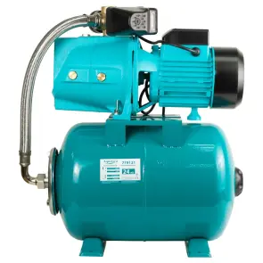 Станція 0.75кВт Hmax 42м Qmax 80л/хв (самовсмоктуючий насос) 24л Україна AQUATICA (775083/24) №10