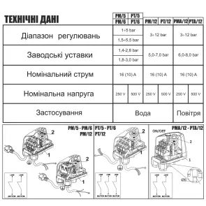 Реле давления Italtecnica PM-5 G №6