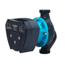 Насос циркуляционный энергосберегающий 8-130Вт Hmax 8м Qmax 108л/мин Ø1 1/2" 180мм + гайки Ø1" AQUATICA GPA25-8/180 IV (774075)