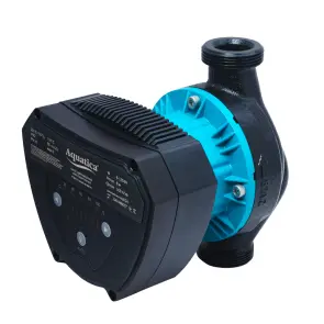 Насос циркуляционный энергосберегающий 8-130Вт Hmax 8м Qmax 108л/мин Ø1 1/2" 180мм + гайки Ø1" AQUATICA GPA25-8/180 IV (774075) №2