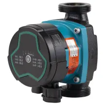 Насос циркуляционный энергосберегающий 5-39Вт Hmax 6м Qmax 53л/мин Ø1 1/2" 130мм + гайки Ø1" AQUATICA GPA25-6/130 III (774052)