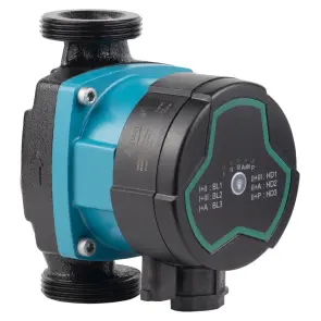 Насос циркуляционный энергосберегающий 5-39Вт Hmax 6м Qmax 53л/мин Ø1 1/2" 130мм + гайки Ø1" AQUATICA GPA25-6/130 III (774052) №15