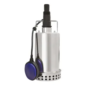 Насос дренажний садовий 0.4кВт Hmax 7м Qmax 130л/хв (част. до 5мм, нерж) AQUATICA (773053) №1