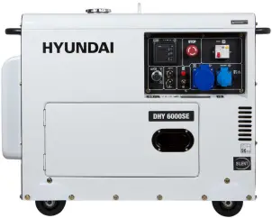 Дизельный генератор Hyundai DHY 6000SE №1