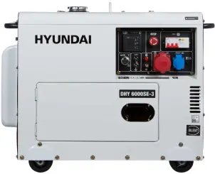 Дизельный генератор Hyundai DHY 6000SE-3 №1