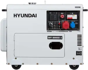 Дизельный генератор Hyundai DHY 8000SE-3 №1
