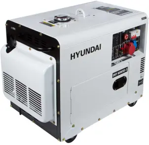 Дизельный генератор Hyundai DHY 6000SE-3 №9