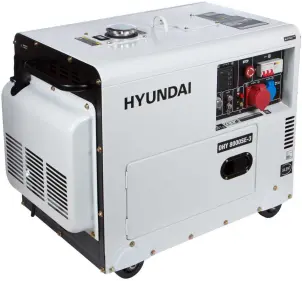 Дизельный генератор Hyundai DHY 8000SE-3 №8