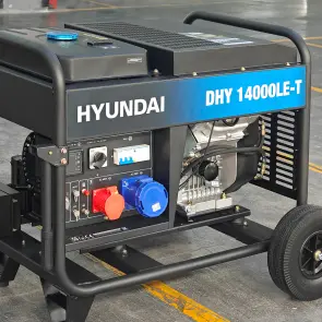 Дизельный генератор Hyundai DHY 14000LE-T №15