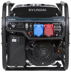 Бензиновый генератор Hyundai HHY 7050FE-T №1