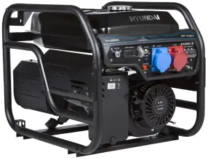 Бензиновый генератор Hyundai HHY 7050FE-T №8