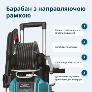Мойка высокого давления KS PW160V-BL №6
