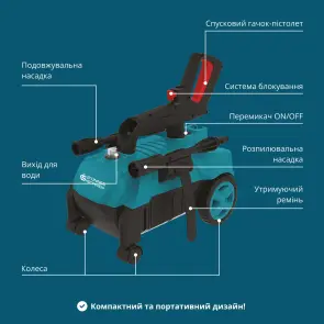 Мийка високого тиску KS PW130H №8