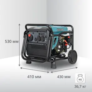 Инверторный генератор KS 4100iE №8