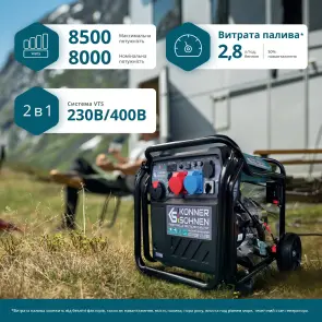 Инверторный генератор KS 8100iE 1/3 ATSR №6