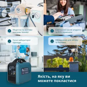 Инверторный генератор (газ/бензин) KS 1900iG S №13