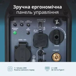 Инверторный генератор (газ/бензин) KS 1900iG S №14