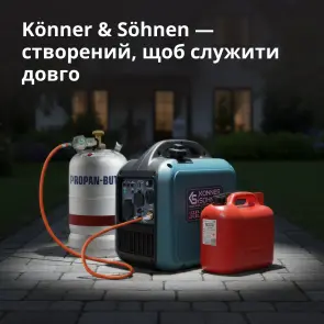 Инверторный генератор (газ/бензин) KS 1900iG S №16