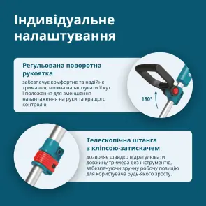 Аккумуляторный триммер KS CST-20V №8