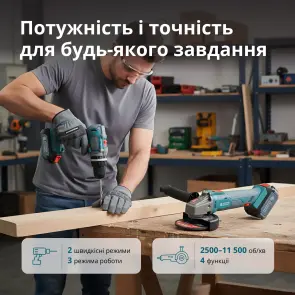 Набор аккумуляторного электроинструмента 2-в-1 KS IDAGB 20V SET 1 №22