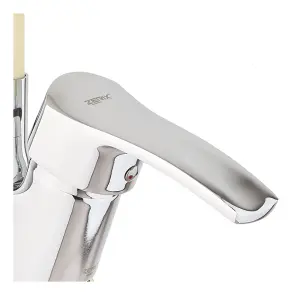 Кухонний змішувач із силіконовим виливом Zerix YUB 279 Reflector Ivory (ZX4977) №2