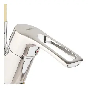 Смеситель кухонный с силиконовым изливом Zerix YUB 181 Reflector Ivory (ZX4976) №2