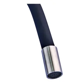 Змішувач для кухні із силіконовим виливом Champion SUS-011 Refl.Black (нерж. сталь) (CH0332) №2