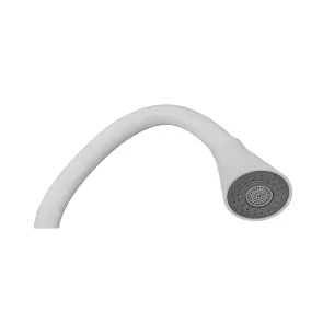 Смеситель для кухни MIXXUS SUS-011-T REFL.WHITE с силиконовым изливом из нерж. стали SUS304, излив белый (MI8228) №3