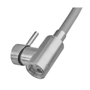 Смеситель для кухни MIXXUS SUS-011-T REFL.GRAY с силиконовым изливом из нерж. стали SUS304, излив серый (MI8227) №1