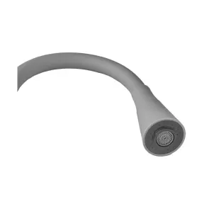 Смеситель для кухни MIXXUS SUS-011-T REFL.GRAY с силиконовым изливом из нерж. стали SUS304, излив серый (MI8227) №4