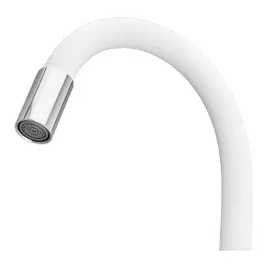 Смеситель для кухни Mixxus SUS-011 Chrome Refl.White (нерж. сталь) (MI6233) №1