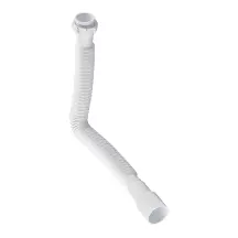 Гофротруба соединительная Zerix GN-01-A с накидной гайкой 1 1/2" (310-650 мм) (ZX5095)