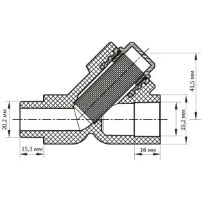 Фільтр грубої очистки 20 PPR Koer K0146.PRO (KP0185) №2