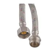 Гибкий шланг для подключения воды Гайка 1/2'' - Штуцер 1/2'' (200 см) (силик. оболочка) ZERIX (ZX3026)