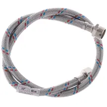 Гибкий шланг для подключения воды гайка 1/2'' - Штуцер 1/2'' (80 см) Zerix (ZX1564)