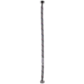 Гнучкий шланг для підключення води гайка 1/2'' - гайка 1/2'' (40 см) Zerix (ZX1550) №1