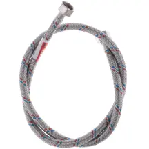 Гибкий шланг для подключения воды гайка 1/2'' - гайка 1/2'' (100 см) Zerix (ZX1554)