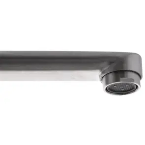 Гусь для смесителя (35 см) (нерж. сталь) Zerix LR70035F (LL1642) №2