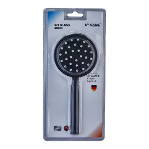 Воронка для душа Mixxus SH-01.SUS Black из нерж. стали (MI6119) №3