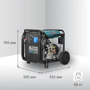 Инверторный газобензиновый генератор KS 8100iEG №11