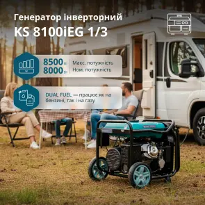 Инверторный генератор KS 8100iEG 1/3 №17