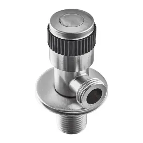 Кран для подключения сантехприборов Mixxus VAL-04-1/2x1/2 с нерж. стали (MI6161) №1