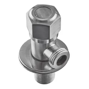 Кран для подключения сантехприборов Mixxus VAL-06-1/2x1/2 с нерж.ст.SUS304 (MI6056) №2