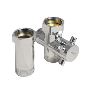 Кран трехходовый 3/4x3/4x3/4 KOER KR.520 (KR0110) №3