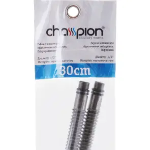 Гофрированные шланги для смесителя Champion Шланг M-10 (30 см) сильфонный (ZX0169) №3