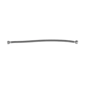 Гибкий подвод Zerix ZHN-02-F1/2"xM10-100 (нейлоновая оплетка, гайки нерж) (пара) (ZX5160) №1