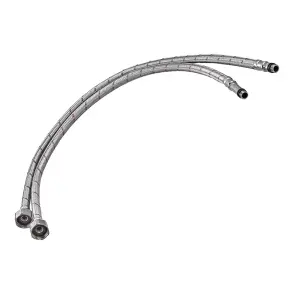 Гибкий подвод Champion FH-01-F1/2"xM10-60 нержавейка (пара) (AC0669) №1