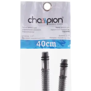 Гофрированные шланги для смесителя Champion Шланг M-10 (40 см) сильфонный Zerix (ZX0170) №2