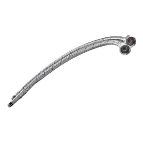 Гибкий подвод Champion FH-01-F1/2"xM10-30 нержавейка (пара) (AC0666) №1